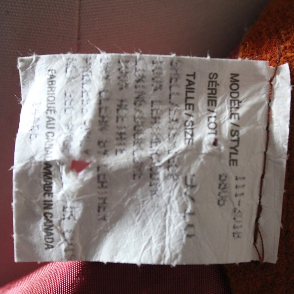 Vintage 1970's Orange Suede Mini Skirt - Picture 5 of 5